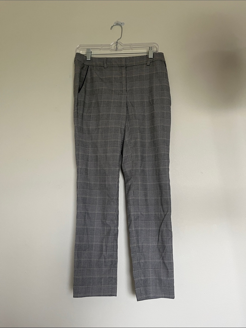White House Black Market Plaid The Slim Ankle Dress Pants Size 2